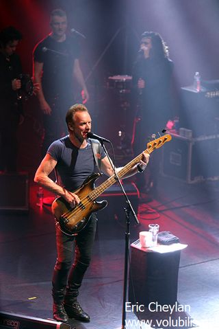 Sting - Concert L' Olympia (Paris)